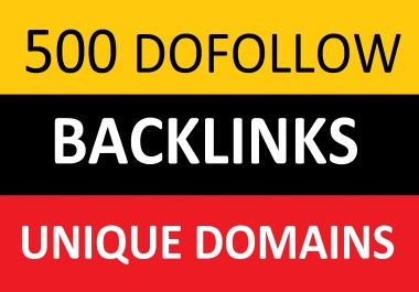I will make 500 Unique Domains dofollow Blog Comments backlinks