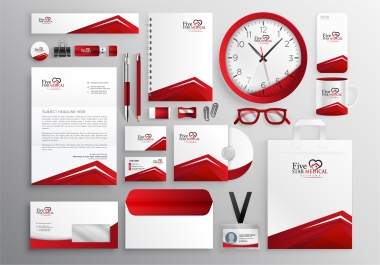 Design amazing stationery and corporate identity design