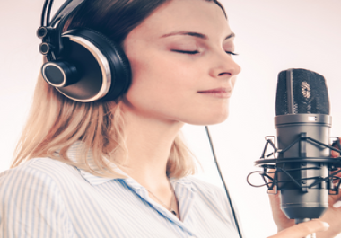 I will record the best voice over in different languages
