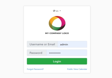 I develop web applications in php javascript css. this is a web application for booking system