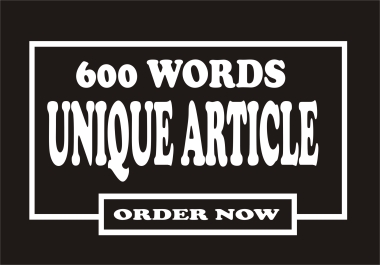 I will write 600 words unique SEO optimized articles/contents for your blog/website.