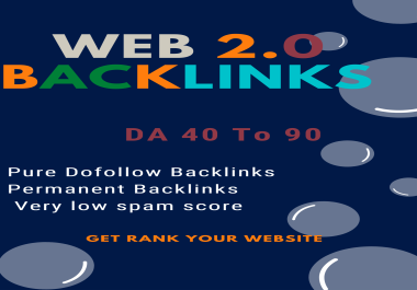 I will create 25 super web 2.0 Backlinks