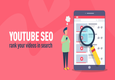 I will do best YouTube SEO for increasing your video ranking