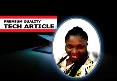 I will write unique 3 X 1000 SEO tech articles and technology blogs