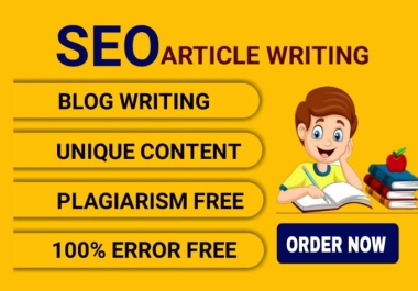 I will manually rewriting,  paraphrasing and proofreading SEO articles and blog posts