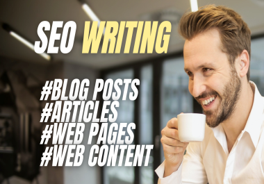 I will write an SEO blog post 1500 words for you on any topic