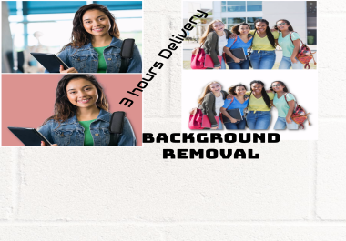 Change your image background,  resize your image,  retouching your image