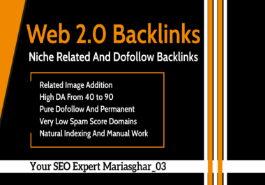 I will build super web 2 0 backlinks manually