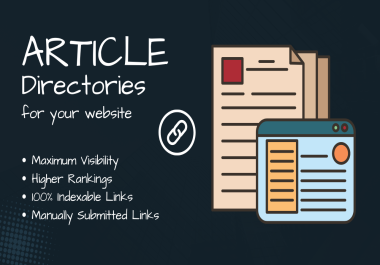 Expand Your Online Reach 1400 Article Directories for Maximum Visibility
