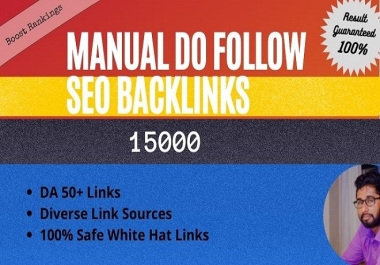 I will build 15000 keyword targeted dofollow Unique backlinks