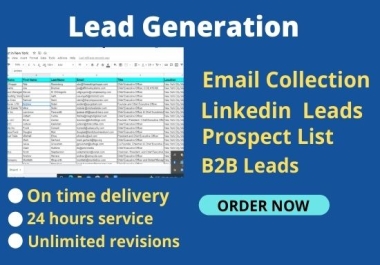 Create targeted authentic B2B Lead Generation