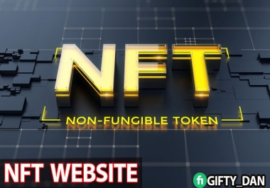 I will design a nft website,  nft 3d art,  nft animation