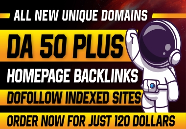 499 High Quality Dofollow DA50+ PBN SEO Homepage Backlinks Fast Ranking on Google