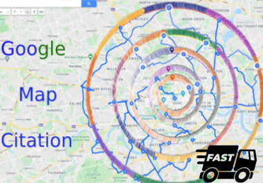 I will create manual 1500 google maps citations for local seo