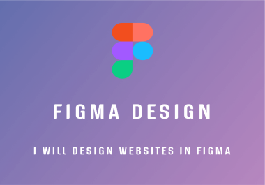 I will design creative and modern website designs on figma