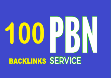 Build 100 Powerful & Permanent high quality PBN SEO Homepage Backlinks
