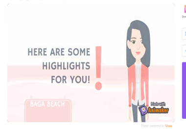 Ill create animated videos with 2D characters for all you business/personal needs