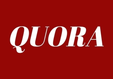 I will provide 12 Quora answer high-quality backlinks