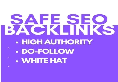 I will create 20 high authority mix white hat do-follow SEO backlinks