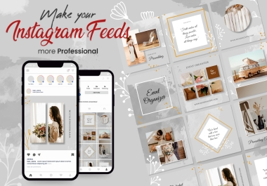 design professional feeds puzzle your instagram business