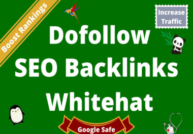 High-quality Do follow SEO backlinks link building google top ranking
