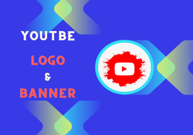 I will Create your You-Tube Banner and Logo within 1hour