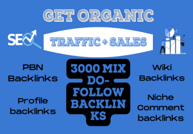 I will build 2000 dofollow permanent web 2.0 backlinks