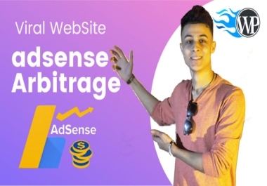 I will create a complete viral adsense arbitrage website