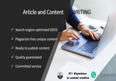 Write a SEO article of 500 words for journals,  websites and blogs