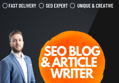 I will write a captivating SEO blog or article on any niche