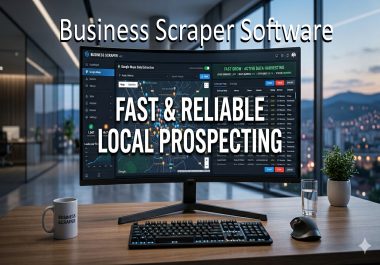 Business Scraper software for fast grow,  scrap business from google maps