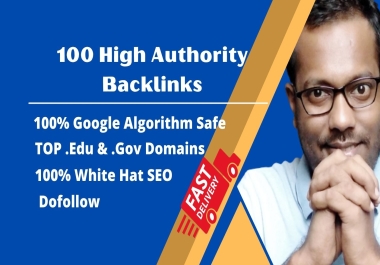 Create 100 High Authority Backlinks Manually