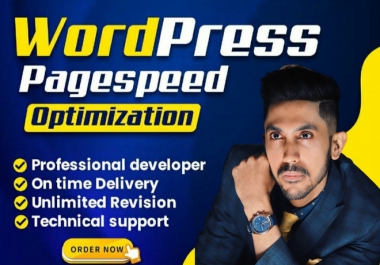 SETUP wordpress website speed optimization,  increase page speed