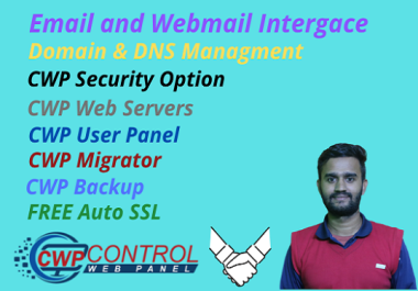  I will setup free web control panel on your vps host with ssl