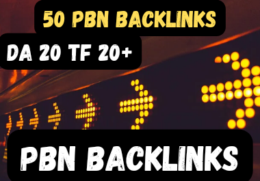 Increase ranking fast with 50 dofollow high da pa homepage pbn backlinks .