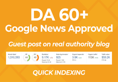 I will do a guest post on high da 60 blog