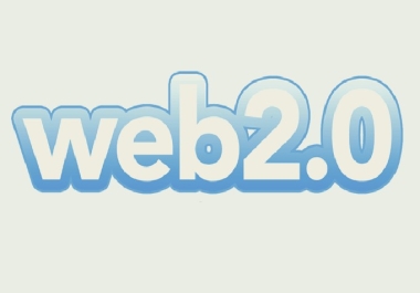 I will create manually web 2 0 backlinks