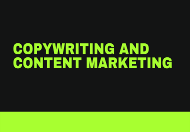 Copywriting and Content Marketing