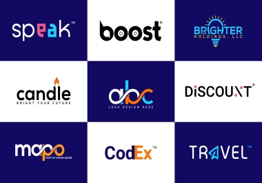 I will do modern,  minimalist,  wordmark and creative logo design