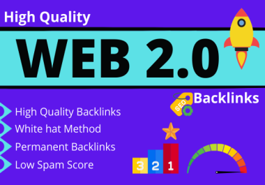 I will do 100 Dofollow web 2.0 backlinks on high DA sites