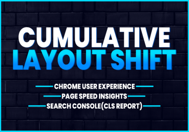 fix content layout shift cls issue to improve core web vitals score