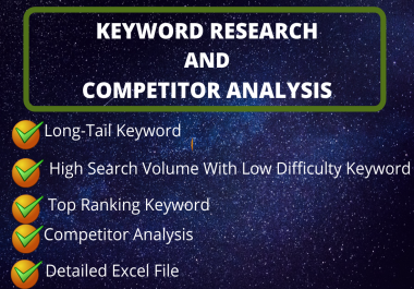 Do Long Tail Keyword Research With Competitor Analysis For Your Website