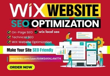 WIX google TOP 1 ranking on page SEO services
