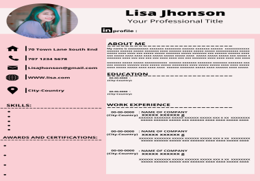 Professional Resumes,  required templates,  and logos,  Thumbnails