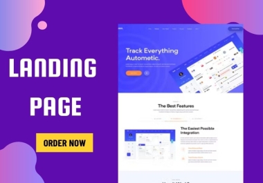I will design and create high converting WordPress landing page