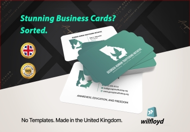 I will do stunning business card for your luxury professional business