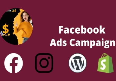 I will be facebook ads campaign manager,  run shopify fb ads campaign