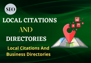I will do 40 local Citations or business listing on high authority directory sites manually
