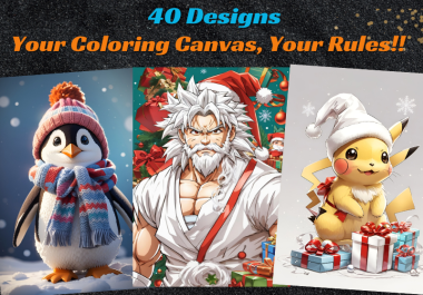 i will make 40 Custom Designs Versatile Creations for Any Purpose