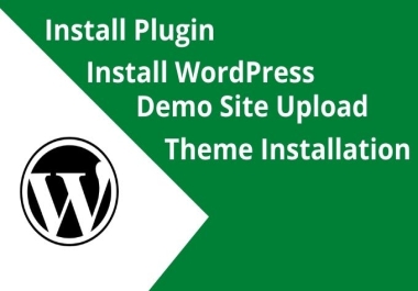 I will install plugin wordpress input demo theme customization